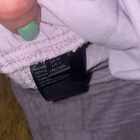 Lilac BDG Corduroy Flare Leg Pants - Picture 7 of 7